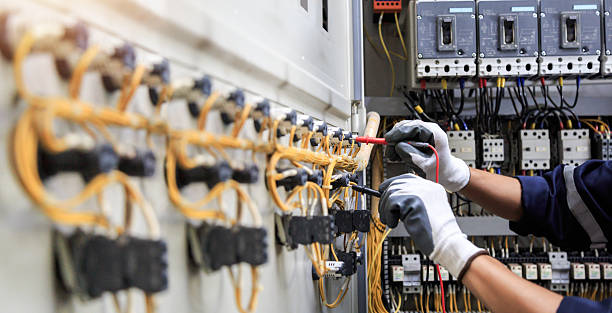 Professional Electrician technician working in West St. Paul, MN